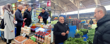 Başkan Ergüder’den Saha Ziyaretleri