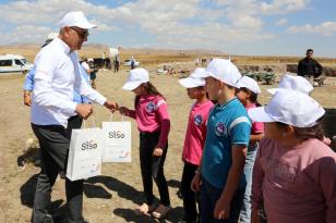 STSO, Antik Kentte Öğrencilere Kırtasiye Setleri Hediye Etti