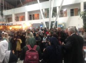 Umre Kafilesi Dualarla Uğurlandı