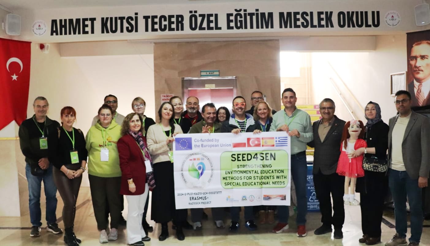 Polonya, Yunanistan ve İspanya’dan Ahmet Kutsi Tecer Özel Eğitim Okuluna Ziyaret