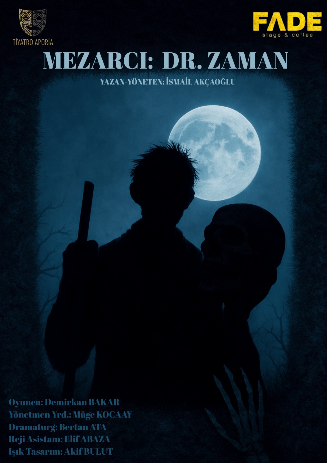 ‘Mezarcı’ Adlı Tiyatro Oyunu Yakında Sahnelenecek