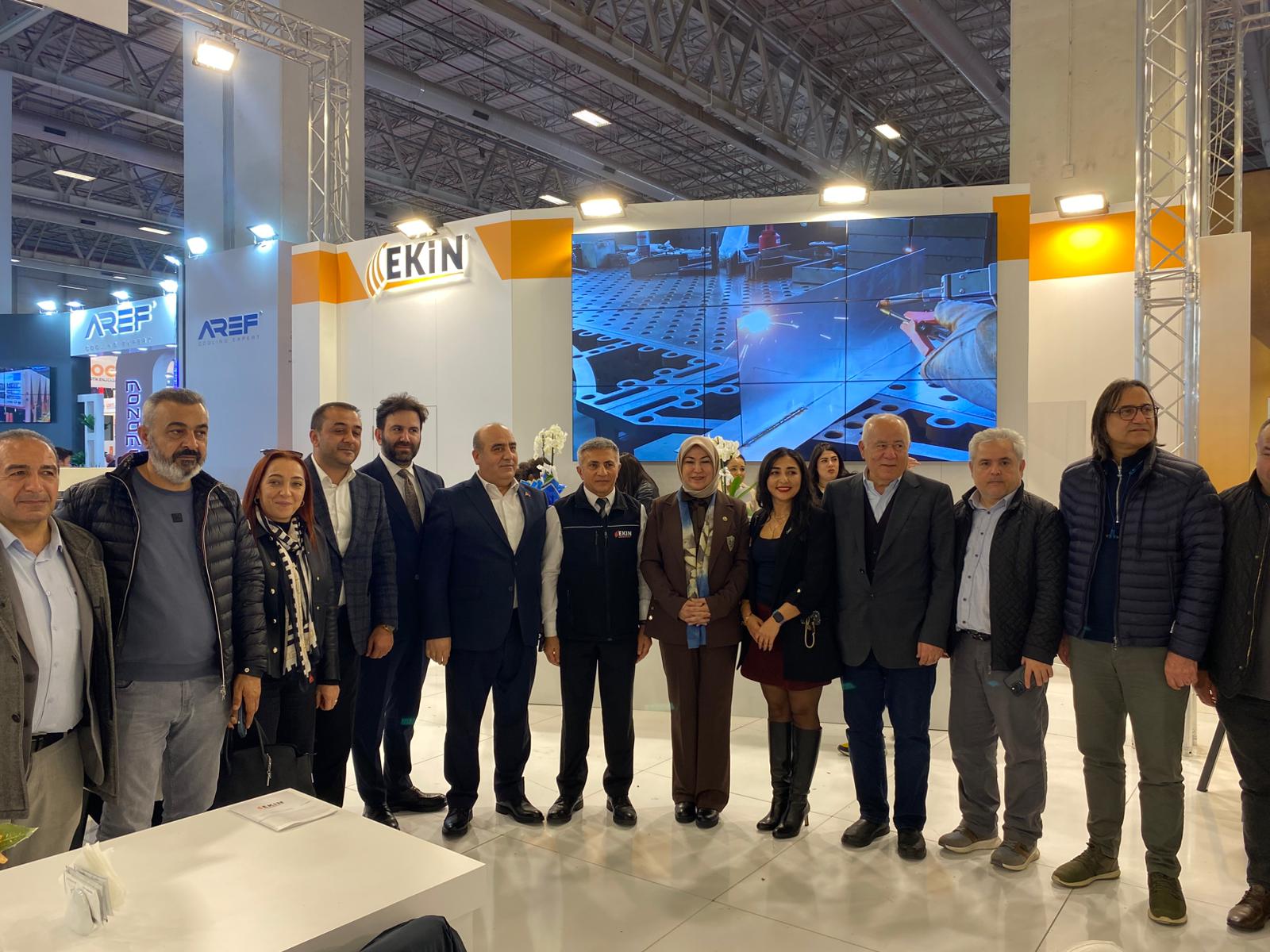 Toy, TÜYAP Fuarında Firmaları Ziyaret Etti