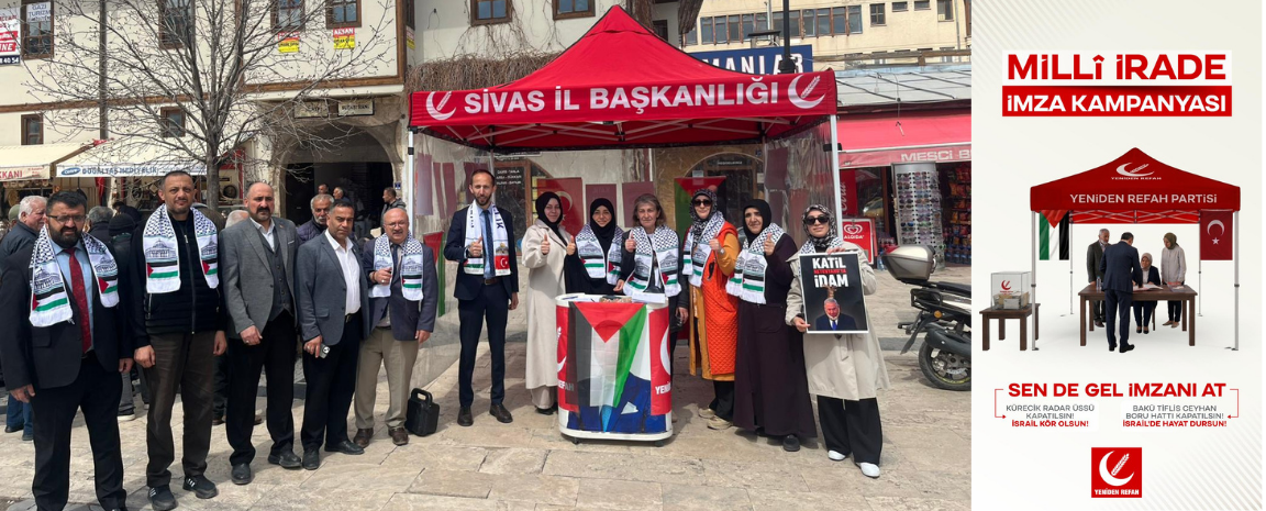 Yeniden Refah Partisi’nden İmza Seferberliği