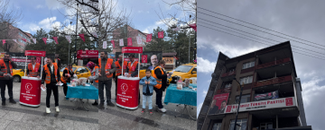 Sivas’ta BTP Kurucusu Haydar Baş’ın 6 Ölüm Yıldönümünde Lokma Dağıtıldı