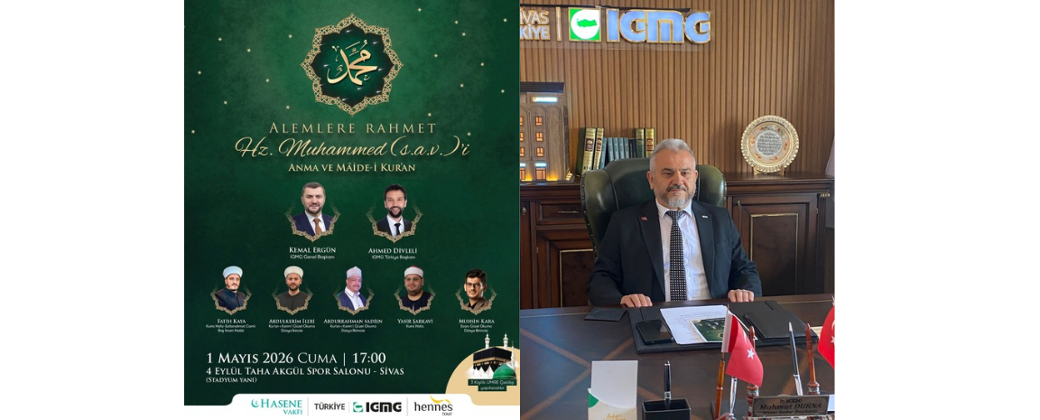 “Alemlere Rahmet Hz. Muhammed “SAV”i Anma ve Maideyi Kuran Gecesi