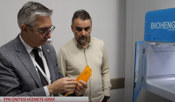 Sivas Numune Hastanesinde TPN Ünitesi Hizmete Başladı